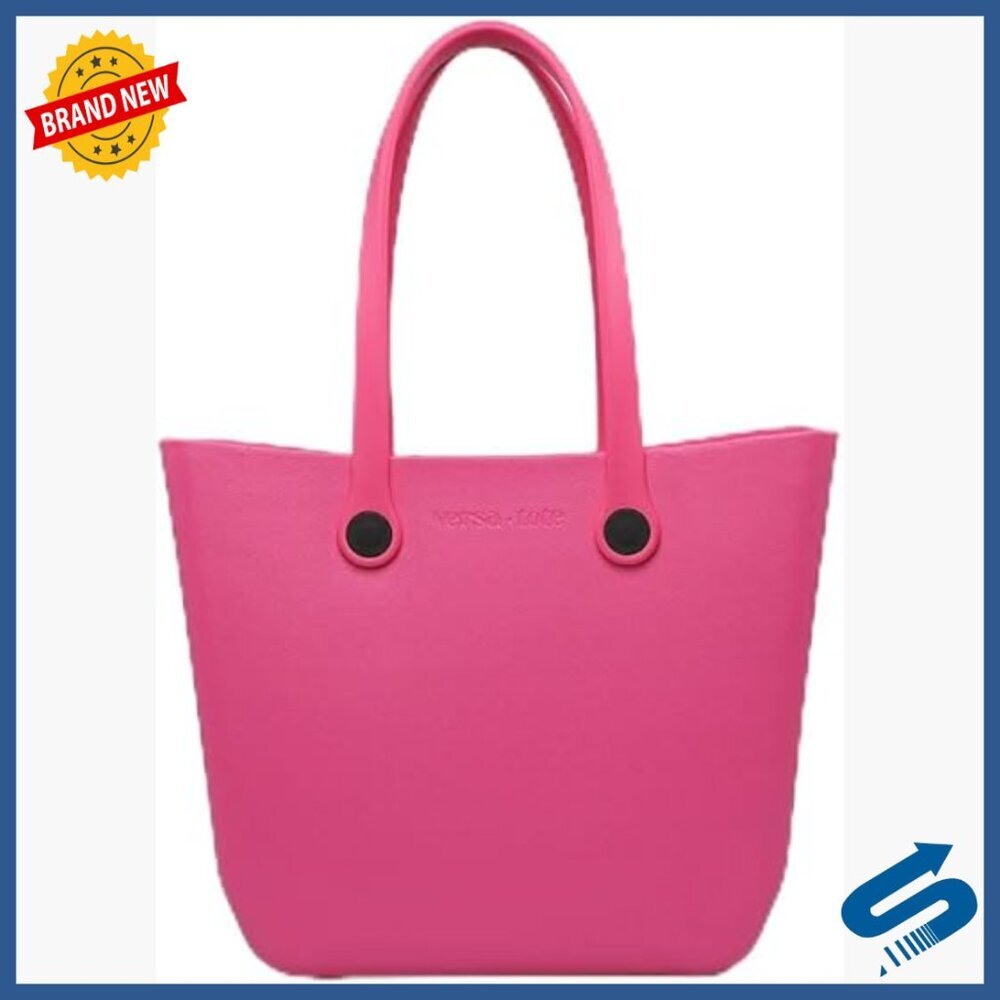 Large Waterproof Tote Bag with Removable Handles for Beach Work Travel